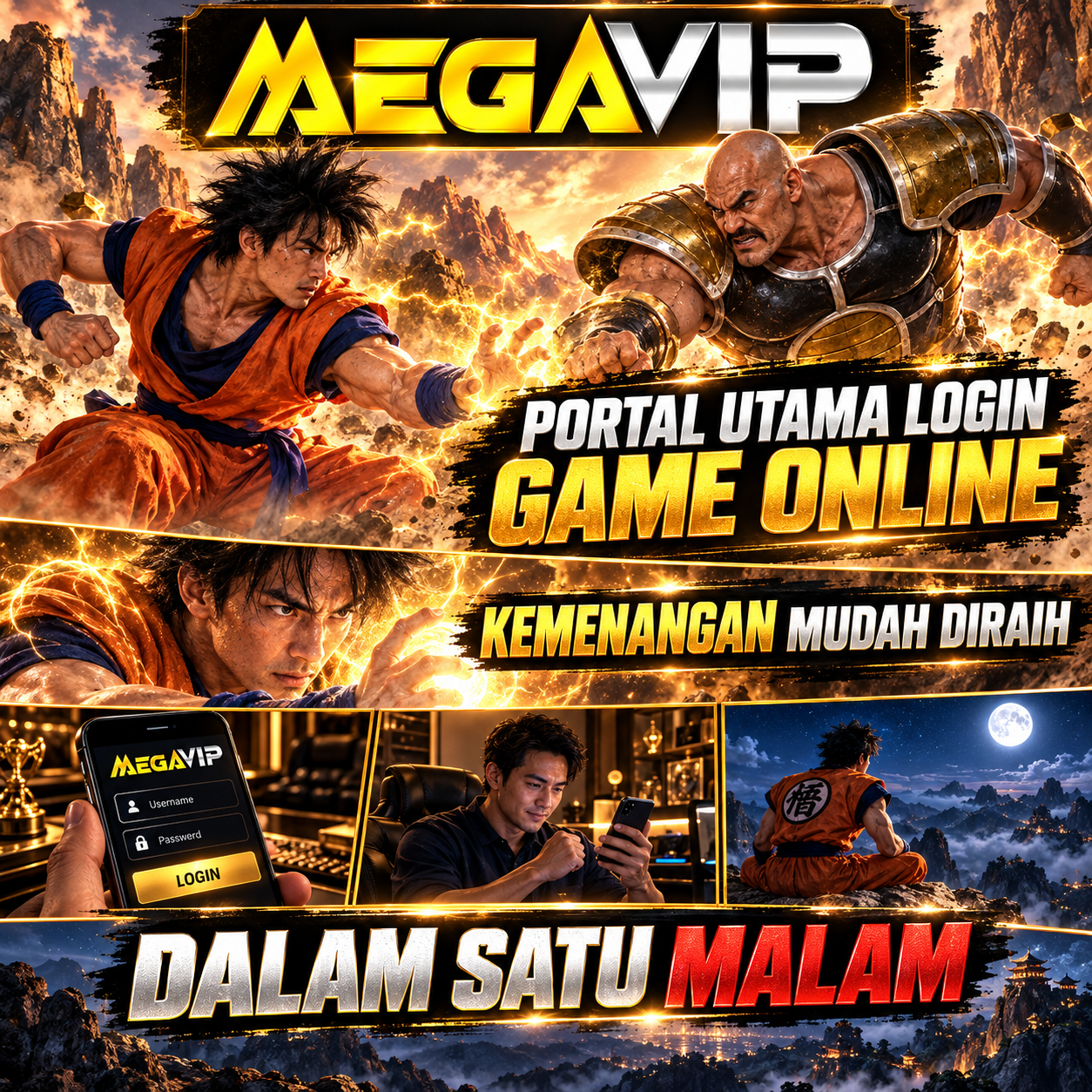 MEGAVIP - Portal Utama Login Game Online Kemenangan Mudah Diraih Dalam Satu Malam